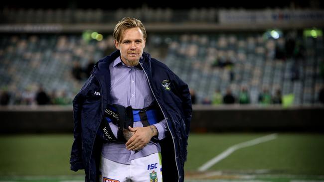 Blake Austin will miss the Raiders trial game against the Knights
