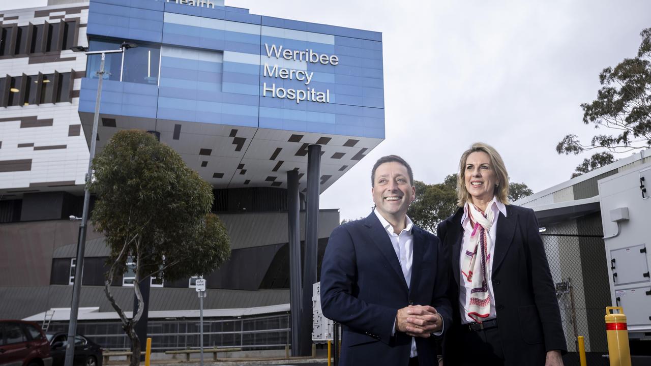 Melbourne’s western suburbs would get a new $900m Royal Children’s Hospital campus in Werribee under the Liberals. Picture: Wayne Taylor