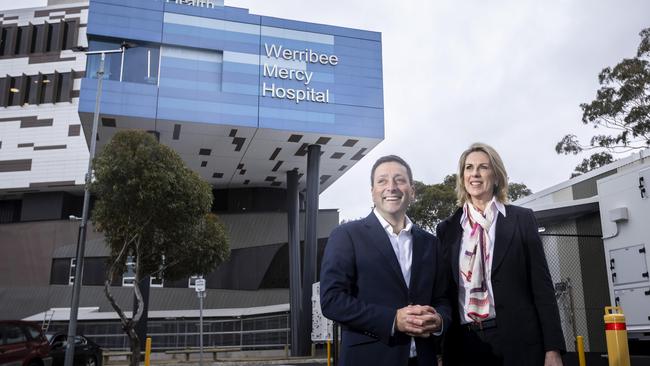 Melbourne’s western suburbs would get a new $900m Royal Children’s Hospital campus in Werribee under the Liberals. Picture: Wayne Taylor