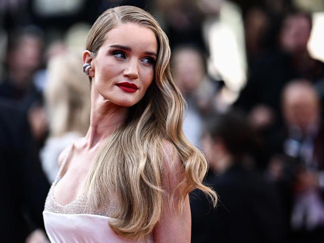 Rosie Huntington-Whiteley at the Cannes Film Festival. Picture: Loic Venance/AFP