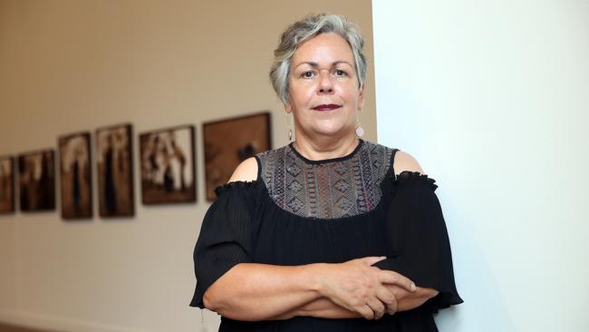 Senior Indigenous artist Fiona Foley says the leadership of the APYACC needs to ‘fall on their swords’. Picture: Richard Dobson