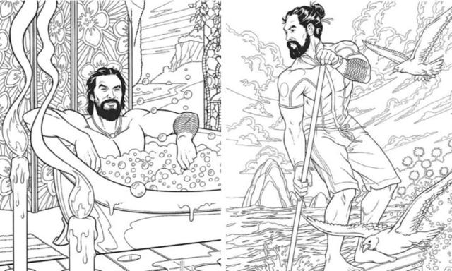 Jason Momoa Colouring Book Is What You Need To Get Through Isolation Kidspot