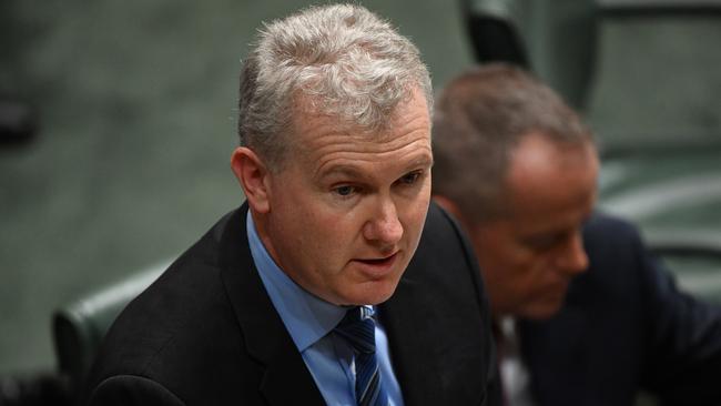 Manager of Opposition Business Tony Burke. Picture: AAP