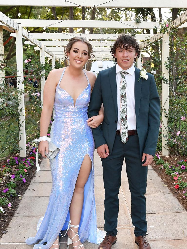 Courtney Gill and Jacko Metzroth at Glennie School Formal. Picture: Patrick Woods.