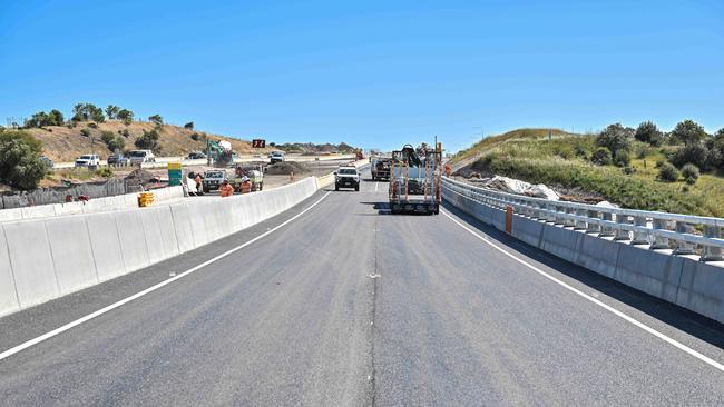 The new Pedler Creek Bridge on Main South Rd at Seaford Heights is opening to traffic. Picture: NCA NewsWire / Brenton Edwards