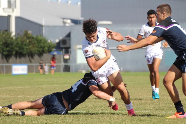 Kayliss Brown. Langer Trophy Qualifiers between Redcliffe SHS and Stretton SC. Wednesday April 24, 2024.