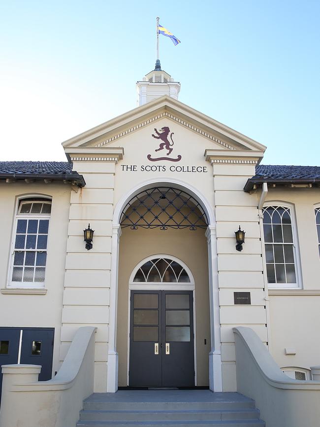 The Scots College, Bellevue Hill, reviewed its security after the late-night raid.