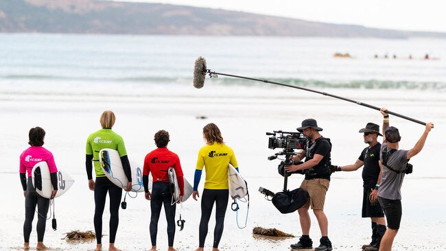 New Netflix show Surviving Summer was filmed on the Surf Coast. Picture: Supplied.