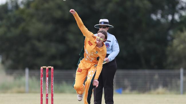 Stephanie Scouller looms as a dangerous option with the ball. Picture: Sue Graham