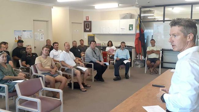 Patrolling surf lifesaver and Tweed Shire councillor James Owen hosted a stakeholder meeting this month