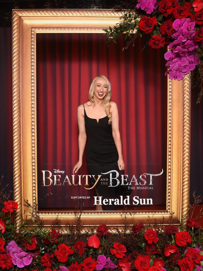 Opening night: Beauty and The Beast at Her Majestys Theatre, Melbourne. Picture: Josie Hayden