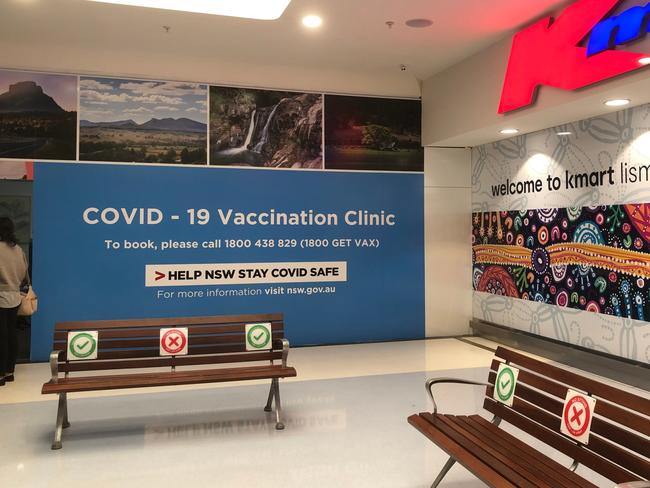 NEW CLINIC: Lismore residents can now book ahead to get their COVID-19 jab at the NNSWLHD's new clinic at Lismore Square which opened n Monday May 24, 2021.