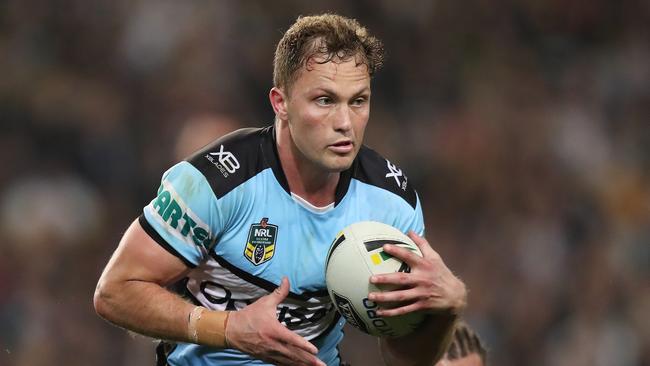 Matt Moylan is most likely to play fullback this season, where he has previously scored big points. Picture: Brett Costello