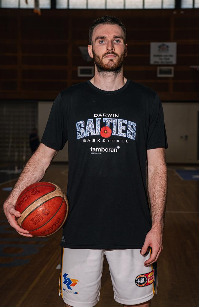 Sean Macdonald has returned to the Darwin Salties for the 2024 NBL1 North season. Picture: Pema Tamang Pakhrin