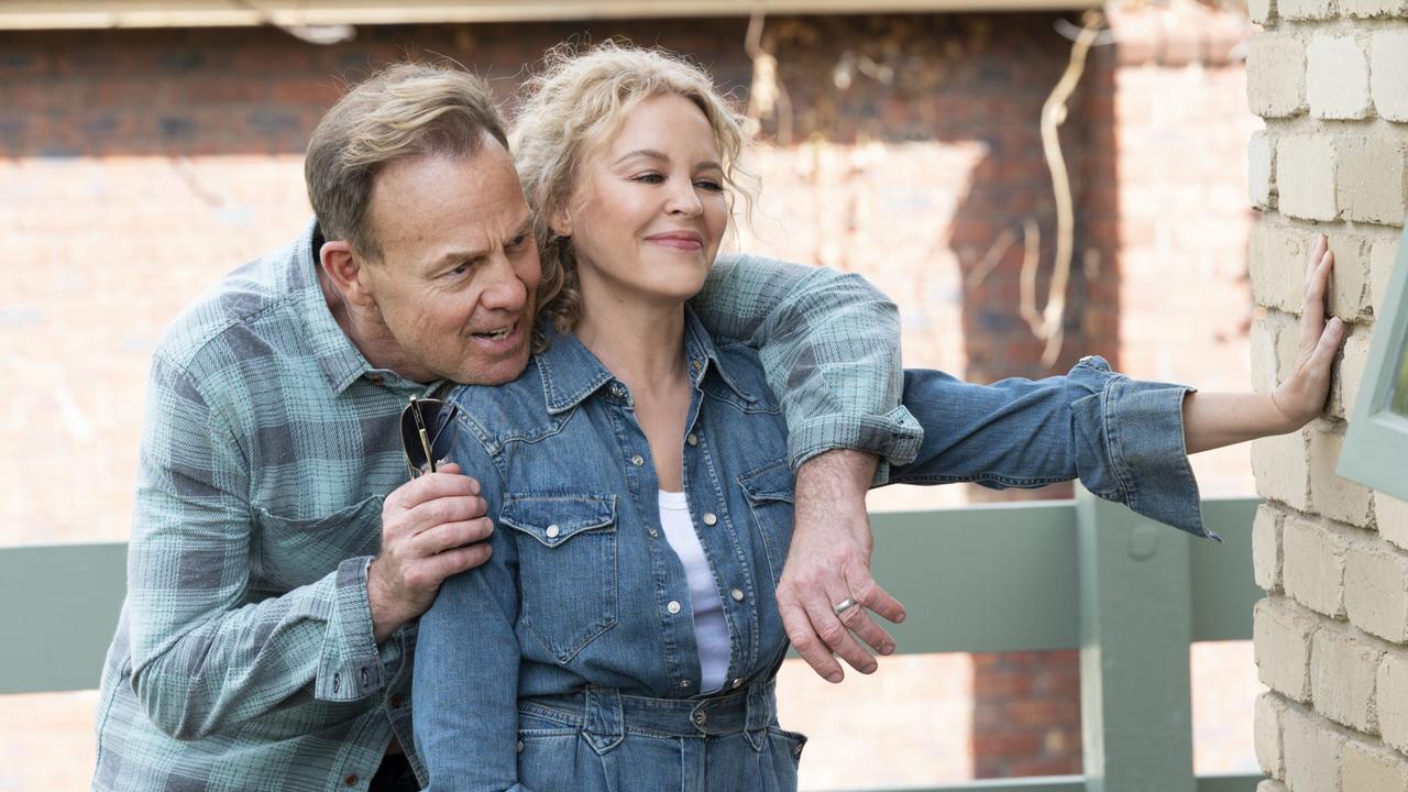 The Neighbours finale featured Jason Donovan and Kylie Minogue. Picture: Channel 10