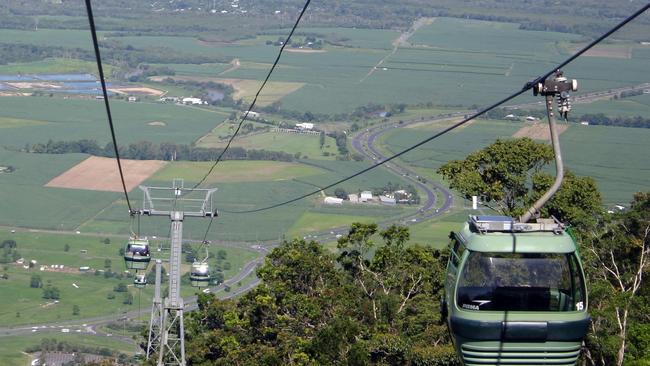 The cableway being investigated by Gold Coast City Council would likely be similar to the Skyrail Rainforest Cableway at Cairns.