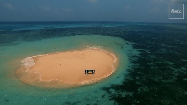 A sneak peak of Midnight Oil on the Great barrier reef 