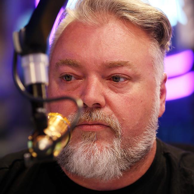 Stormed out... Kyle Sandilands.