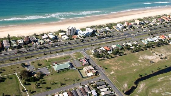 An aerial view of the Castle in the early 2000s.