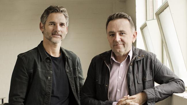 Eric Bana and director Robert Connolly share office space in Melbourne and teamed up to make The Dry.