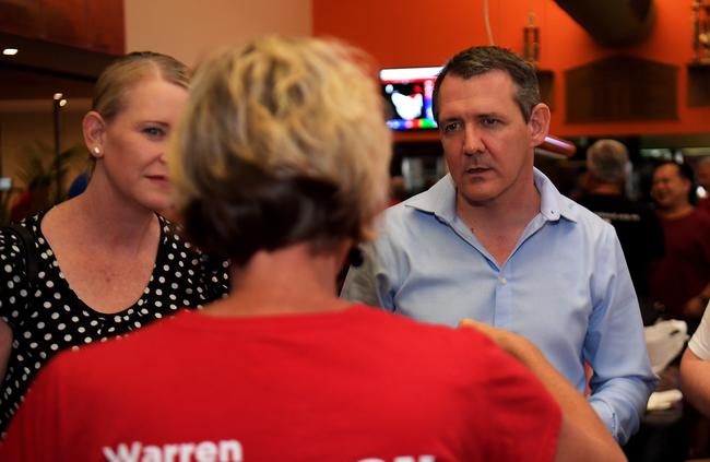 The chief minister kept a very low profile over the federal election campaign, only holding two press conferences. Picture: Keri Megelus