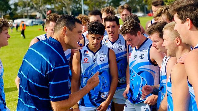 Glenunga coach Nathan Grima believes his side can bounce back in 2024. Picture: Max Stapleton