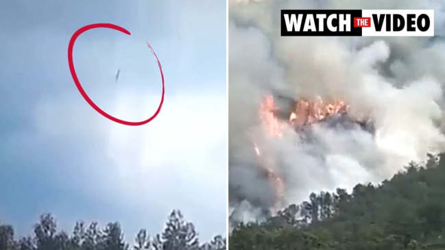 3 minutes of horror before fiery plane crash