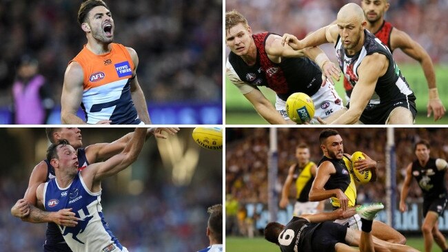 Stephen Coniglio, Ben Reid, Todd Goldstein and Shane Edwards are among 61 AFL free agents in 2019.