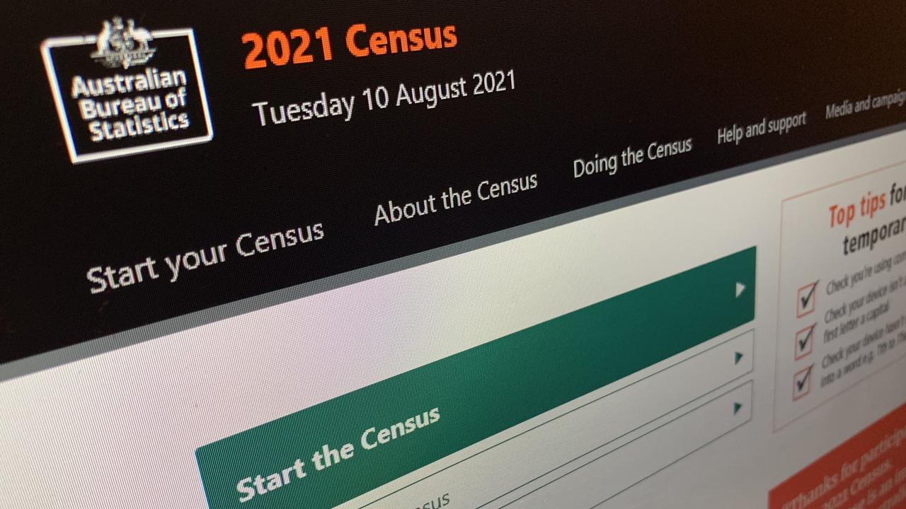 Supplied  Census 2021 website