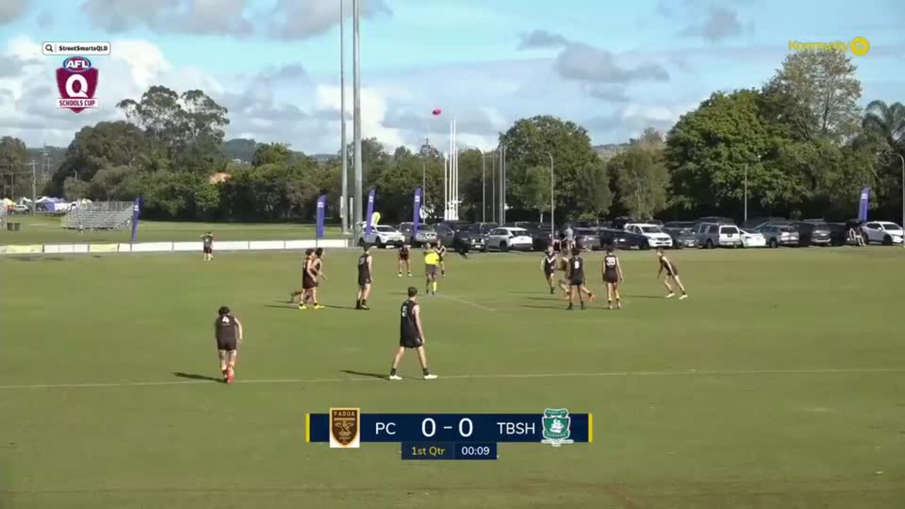 Replay: Padua College v Trinity Bay (Junior Male 3rd-Place PO) - 2024 AFLQ Schools Cup State Finals Day 3