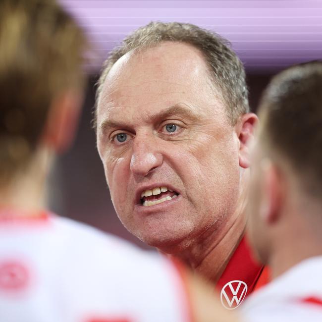 Sydney coach John Longmire started his career with Corowa-Rutherglen. (Photo by Mark Metcalfe/AFL Photos/via Getty Images)