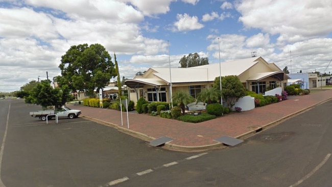 IN COURT: Luke Thomas Daniel Sheen faced Dalby Magistrates Court on August 3 for an incident outside the Jandowae Library. Picture: Google Maps