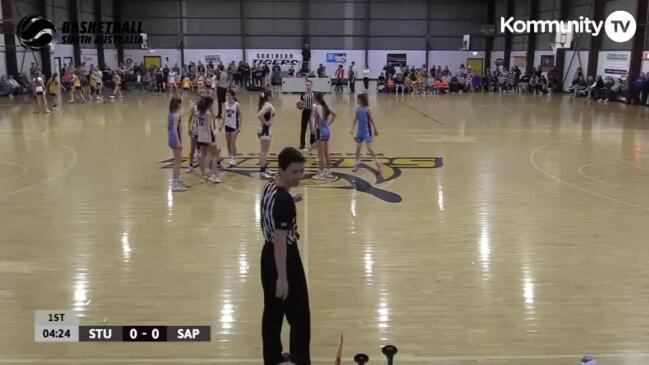 Replay: Basketball SA District League finals - Sturt Sabres v South Adelaide (U14 girls girls div 1)