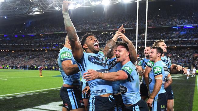 Normal Origin transmission has resumed which means the Blues will win every now and again. Picture: AAP Image/Dean Lewins