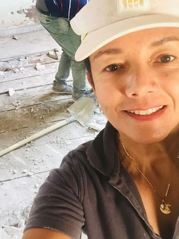 The new homeowner has been working to help to renovate the old properties since 2019. Picture: Rubia Daniels