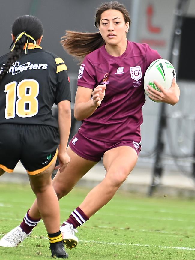 QLD player Tavarna Papalii Girls. Picture, John Gass