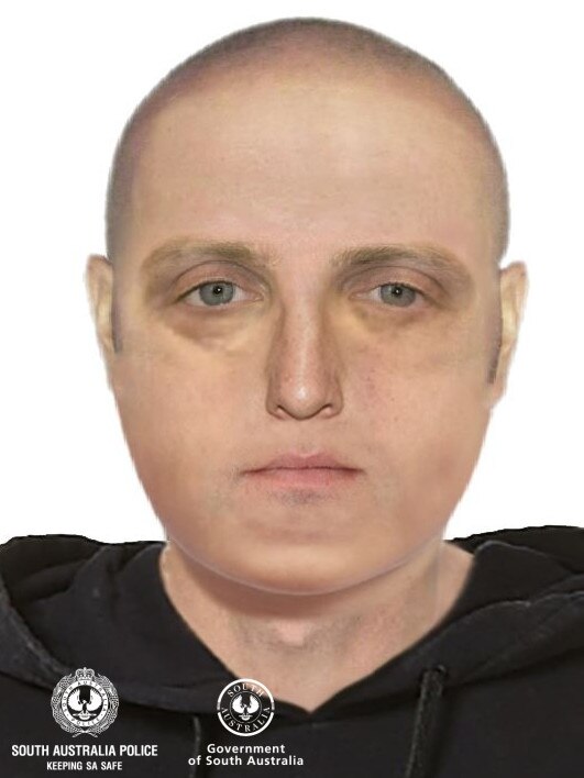 A computer-generated image of the Millswood suspect. Picture: SA Police.