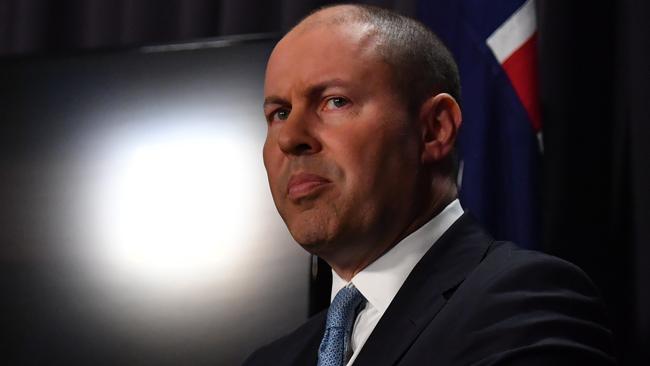 Treasurer Josh Frydenberg says he will consider a request for support from his Victorian counterpart, Tim Pallas. Picture: Getty Images