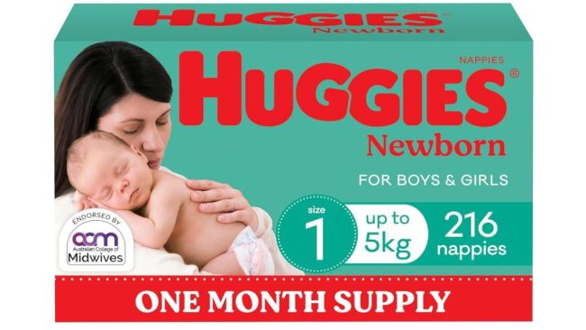 Baby Diapers Huggies elite soft 0 +, up to 3.5 kg, 25 PCs.