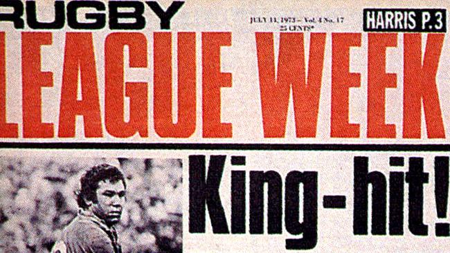 ##### ALERT ALERT ##### BEFORE REUSE OF THIS IMAGE CHECK CONTENT AND COPYRIGHT ISSUES WITH THE /PICTURE /DESK- COPYPIC RUGBY LEAGUE WEEK front pages by Geoff Prenter - sport newspaper magazines