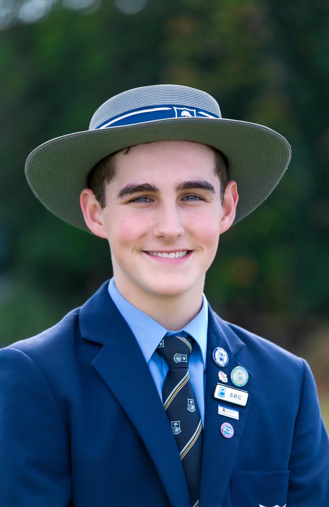 Moreton Bay Boys’ College Captain Oliver Fletcher.