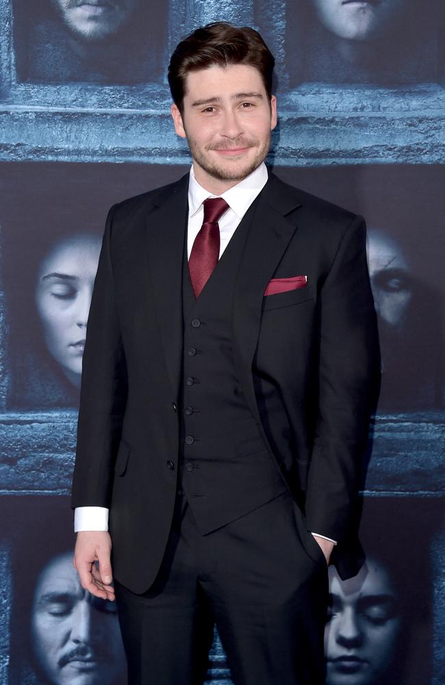 Daniel Portman attends the premiere of HBO’s “Game Of Thrones” Season 6 at TCL Chinese Theatre on April 10, 2016 in Hollywood, California. Picture: Getty