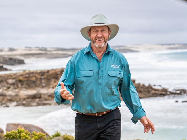 Owner/operator of Untamed Escapes, Craig Haslam – near Port Lincoln, Eyre Peninsula Picture: South Australian Tourism Commission