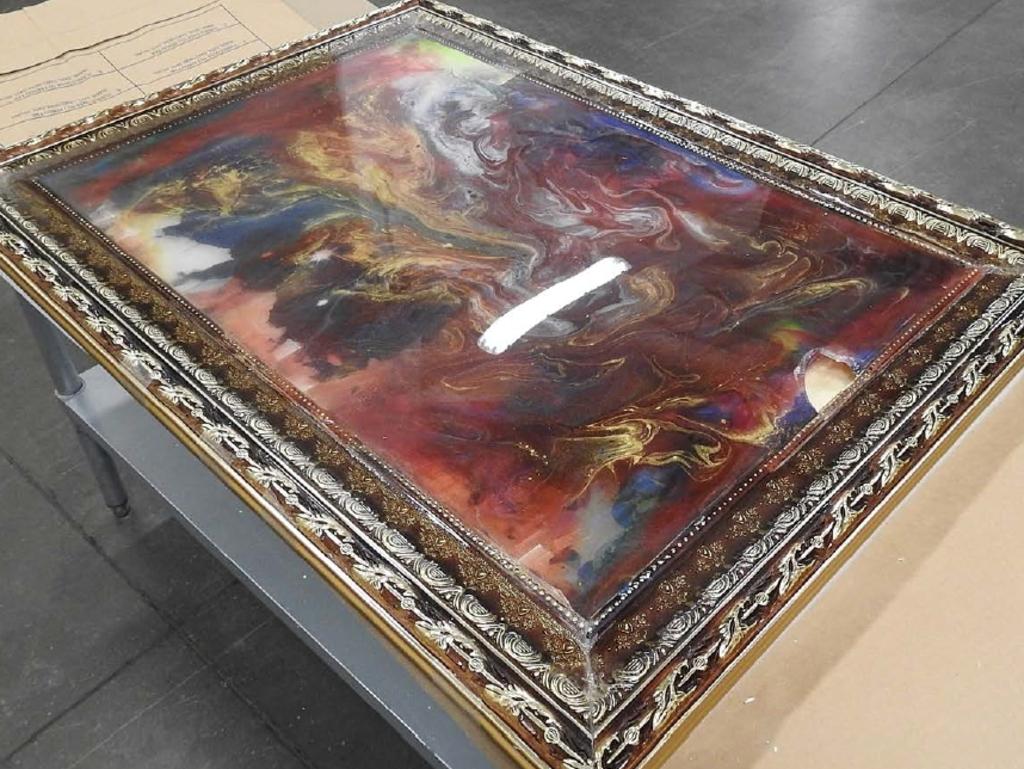 A 38-year-old Western Australian man has been charged over a foiled plot to allegedly import more than 4kg of methamphetamine hidden behind a painting sent from Canada. Picture: AFP