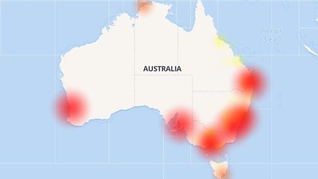 Telstra’s outage caused issues across Australia. Picture: Supplied