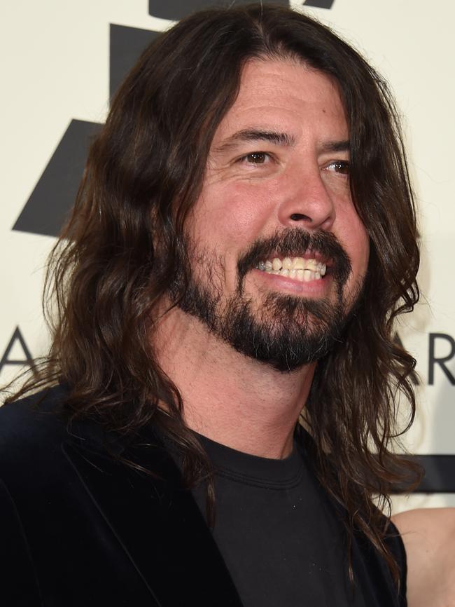 Rocker Dave Grohl. Picture: AFP