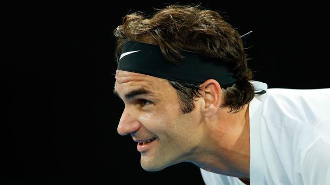Roger Federer was brilliant on Wednesday night. (Photo by Scott Barbour/Getty Images)