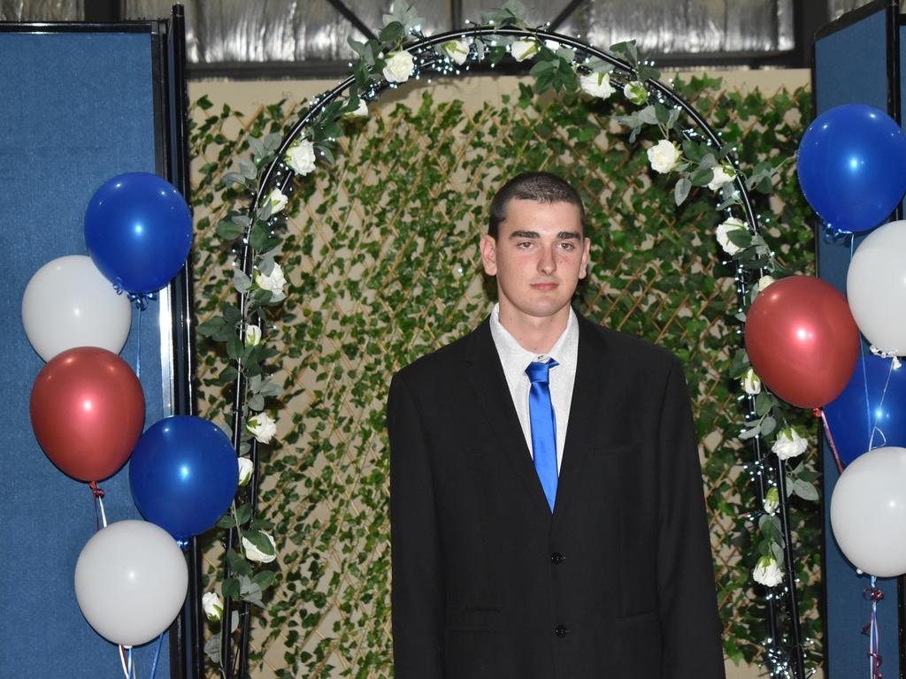 Bradley Newman at Stanthorpe State High School's 2023 formal (Photo: NRM)