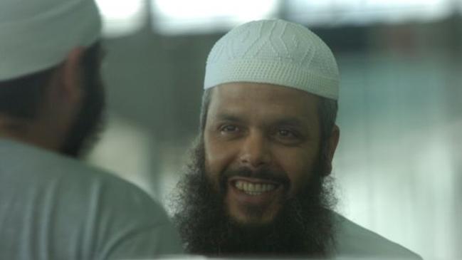 Police surveillance photo of terrorist Abdul Nacer Benbrika at Sydney airport after flying in under a false name to meet his NSW cell members.