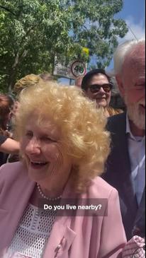 Royal fans speak to Charles and Camilla